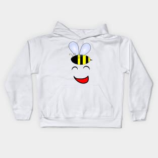 Funny ideas Bee happy funny t-shirt funny gifts for friends Kids Hoodie